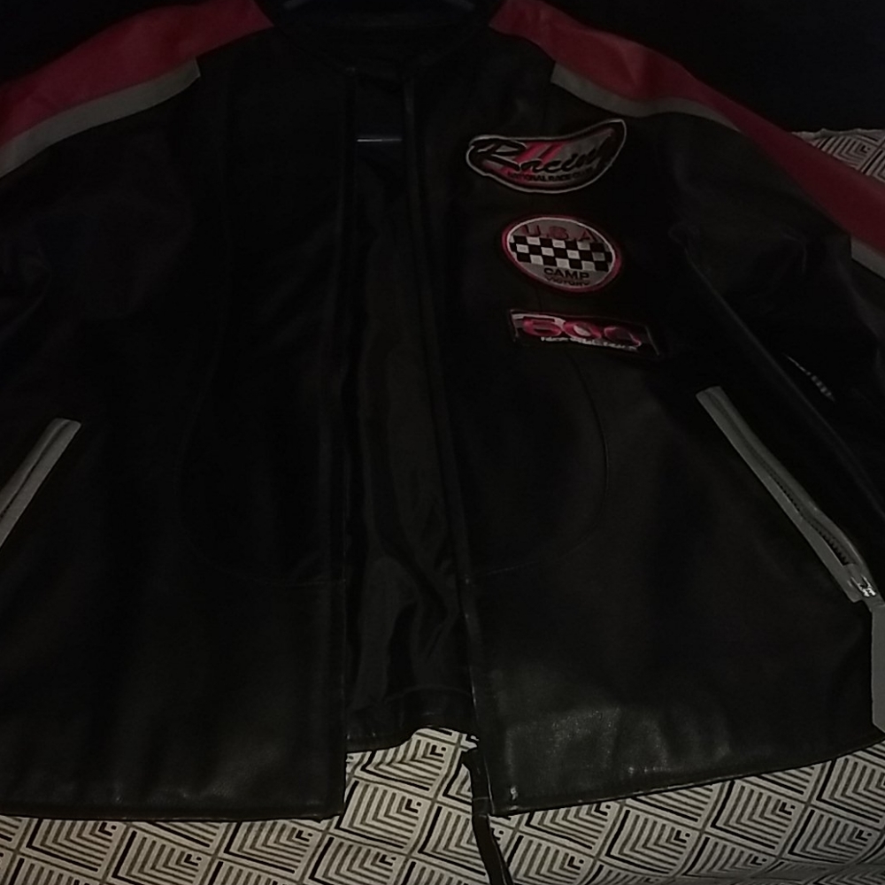 Women's leather jacket